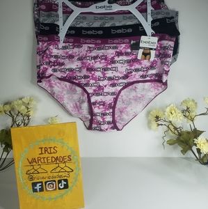 bebe Intimates 5 Pack Hipsters.